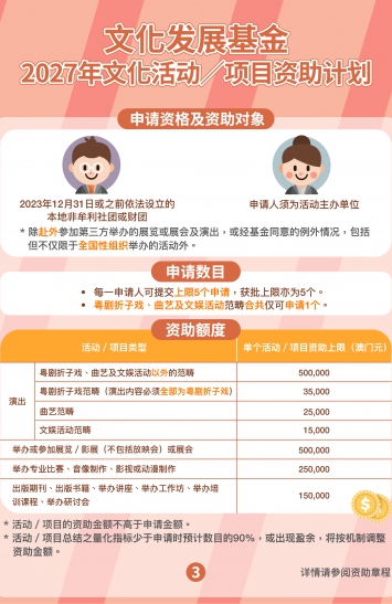 2027年文化活动／项目资助计划图文包 3