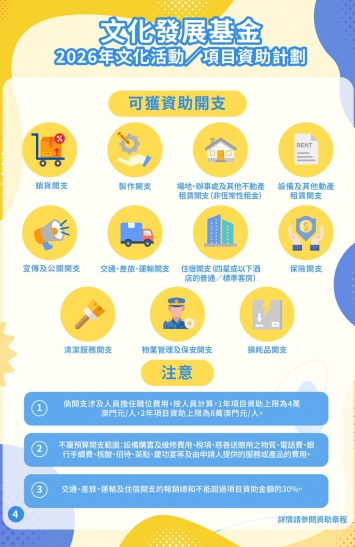 2026年文化活動／項目資助計劃圖文包 4