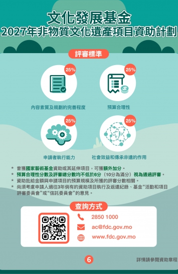 2027年非物質文化遺產項目資助計劃圖文包 6