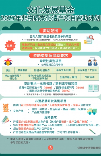 2027年非物质文化遗产项目资助计划图文包 3