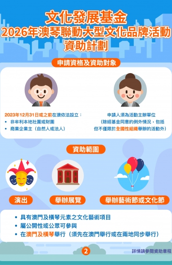 2026年澳琴聯動大型文化品牌活動資助計劃圖文包 2