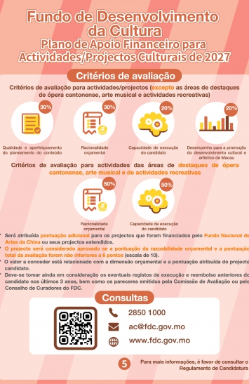 Infografia do Plano de Apoio Financeiro para Actividades/Projectos Culturais de 2027 (5)