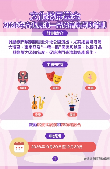2026年文化展演-品牌推廣資助計劃圖文包 1