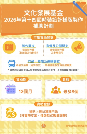 2026年第十四屆時裝設計樣版製作補助計劃圖文包 3