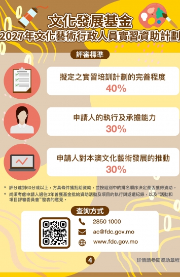 2027年文化藝術行政人員實習資助計劃圖文包 4